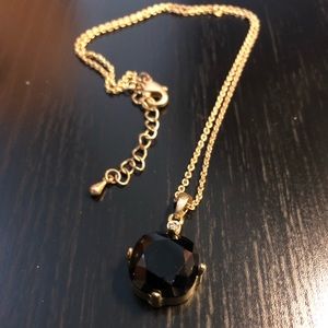 Black necklace Kendra Scott look alike